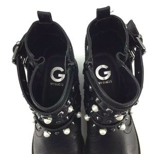 g by guess groovi motorcycle bootie